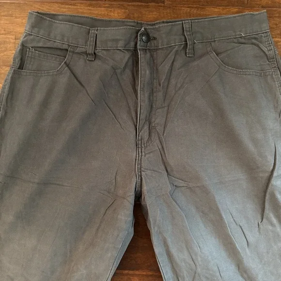 Dickies Carpenter Pants Mens 36x32 Gray Canvas Workwear Utility Painter Pant - Picture 5 of 8